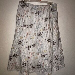 Floral Patterned Skirt